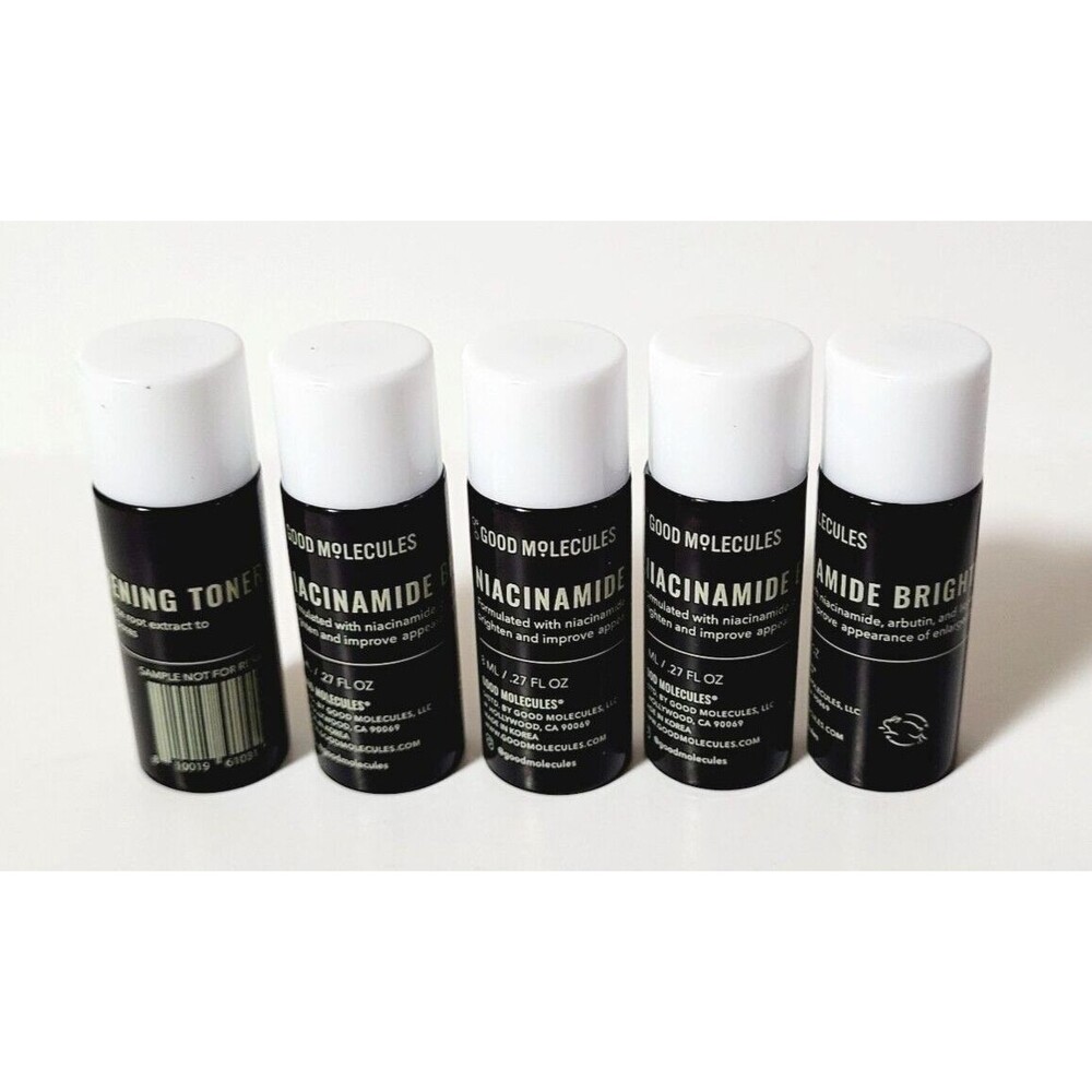 5 x Good Molecules NIACINAMIDE BRIGHTENING TONER 0.27 fl oz NEW!!!
